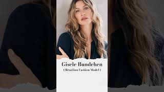 Gisele Bundchen  How to Pronounce   pronunciation howtosay shorts [upl. by Adnic]