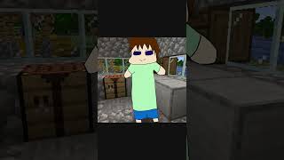 horsehair worm anthropomorphic minecraft shorts minecraft animation [upl. by Awe]