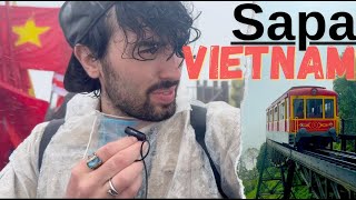 1 Day in Sapa Vietnam Taking the Worlds Largest Cable Car in a Monsoon [upl. by Bancroft]