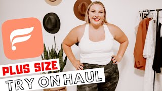 Fabletics Try On Haul  Plus Size Try On Haul [upl. by Schram]