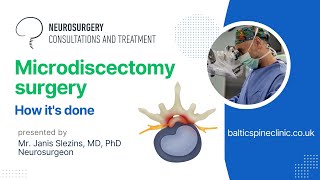 How exactly lumbar microdiscectomy surgery is being done [upl. by Ahsemaj]