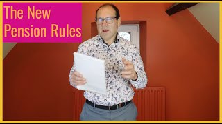 The New Pension Rules [upl. by Dierolf732]