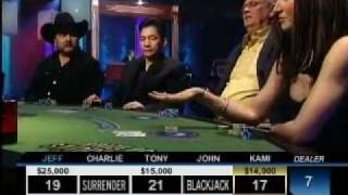 World Series of Blackjack Final Table  Part 2 [upl. by Nosnorb964]