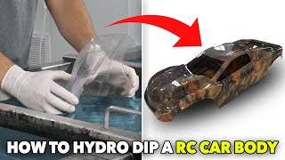 How to Hydro Dip a RC Car Body [upl. by Seleta]