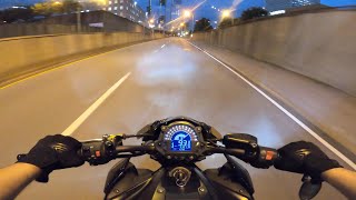 Fully straight piped Z900  Pure Sound  evening ride [upl. by Ianaj]