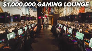 We Went To The Largest Gamer Lounge In NYC [upl. by Cart]