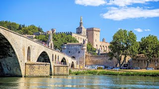 Avignon  Old Town France Provence videoturystaeu [upl. by Aihseit]