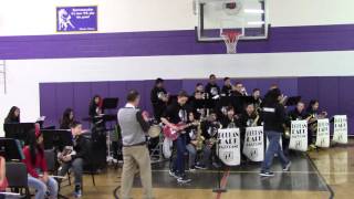 At The Hop Nowak BPMS Jazz Band  Mar 1 2016 [upl. by Aleacin]