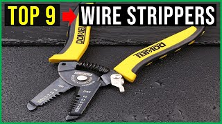 Top 9 Best Wire Strippers Reviews in 2023  The Best Wire Strippers 2023 [upl. by Acimot]