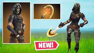 New SPARTAN ASSASSIN Skin amp VANGUARD FLAME Pickaxe Gameplay in Fortnite [upl. by Coralie384]