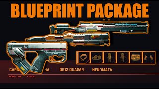 Cyberpunk 2077  LVL 18 LEGENDARY Crafting BLUEPRINT Package [upl. by Esinal]