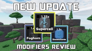 Tower Blitz Update NEW MODIFIERS REVIEW [upl. by Marigolda]