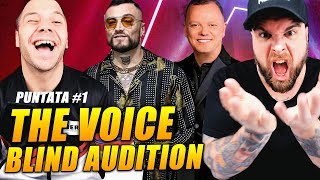 The Voice  Blind Audition PRIMA PARTE  prima puntata 2019 tvoi 2019 [upl. by Ahcmis]