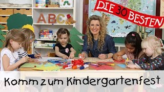 👩🏼 Komm zum Kindergartenfest  Singen Tanzen und Bewegen  Kinderlieder [upl. by Riehl]