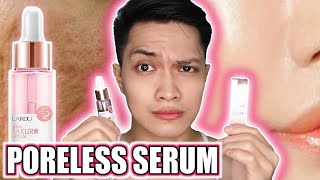 LAIKOU JAPAN SAKURA SERUM WORTH IT BA LAIKOU SAKURA SERUM PORE REFINING SERUM  BABY CHRIS [upl. by Lartnom]