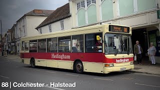 Kickdown  Hedingham 259 EU56 FLP  ADL Pointer Dart SLF Allison  Route 88 [upl. by Kenon]