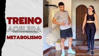 Treino para acelerar o metabolismo lento [upl. by Akaya769]