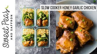 Slow Cooker Honey Garlic Chicken [upl. by Dal873]