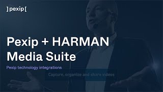 Pexip technology partners HARMAN Media Suite [upl. by Socin]