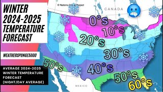 Winter 20242025 Temperature Forecast Colder Winter Upcoming [upl. by Surbeck867]