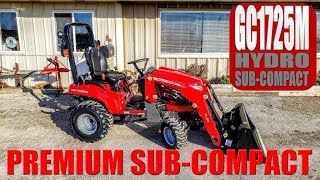 Massey Ferguson GC1725M Premium SubCompact Tractor [upl. by Annaeoj]