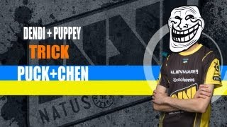 Dendi puck and Puppey chen trick  The International 2012 [upl. by Ettedranreb206]