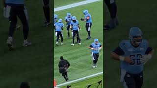 Chad Kelly 15 yard TD run for the Toronto Argonauts doubleblue chrispomay [upl. by Enelec]