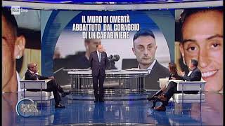 Caso Cucchi 12 anni ai due carabinieri per omicidio preterintenzionale  Porta a porta 14112019 [upl. by Mosenthal384]