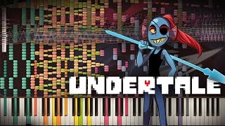 Synthesia Undertale  NGAHHH amp Spear of Justice  70000 Notes  Black MIDI [upl. by Wenoa]