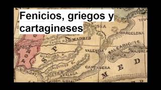 HISTORIA Las colonizaciones históricas fenicios griegos y cartagineses [upl. by Chloe]