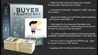 AI Buyer Traffic Bot Review [upl. by Silvan]