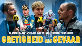 In zijn gretigheid schuilt het gevaar bij Mathieu van der Poel  Live na GentWevelgem 2024 [upl. by Ellebanna]