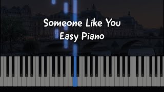 Someone Like You  Adele  Piano Tutorial [upl. by Analihp]