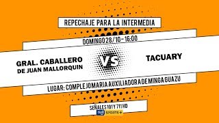 General Caballero JLM vs Tacuary [upl. by Pinkerton]