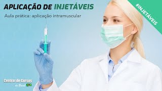 Curso de aplicação de medicamentos injetáveis Aula prática [upl. by Ijnek]