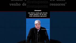 Luiz Datena comete gafe durante debate eleitoral quothá 26 anos defendendo agressoresquot [upl. by Nnyre]