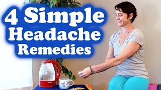 4 Quick Remedies for Headaches Sinus Pressure Natural Home Remedies with Jade Nelson [upl. by Jarvis807]