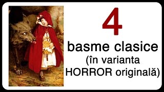 4 basme CLASICE în varianta HORROR originală [upl. by Akema]