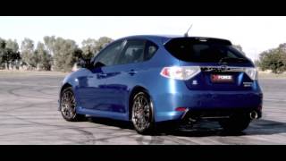 XForce Exhaust Systems for Subaru WRX HATCH 20082011 [upl. by Eneryt]