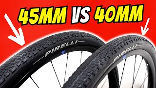 40mm vs 45mm Which Pirelli Cinturato Gravel H Tire is the one to choose [upl. by Thurber]