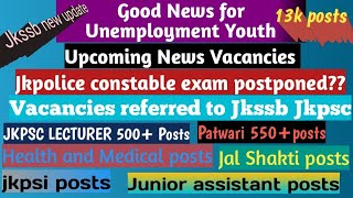 jkssb new vacancies jkpsc lecturer posts upcoming recruitmentconstable examje civil posts 2024 [upl. by Chavey101]