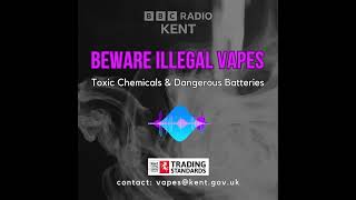 BBC Radio Kent interview Trading Standards about illegal vapes [upl. by Nesnar]