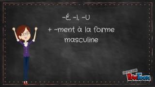 La formation des adverbes  Capsule de français [upl. by Rheinlander]