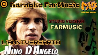 Nino Dangelo  Lanniversario  Karaoke FarMusic  Studio Version [upl. by Wilmer]