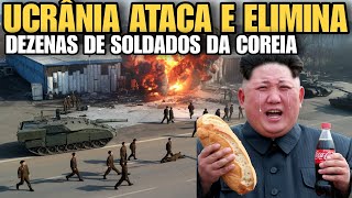 Coreia perde 1⁰ dezenas de soldados após MEGA ataque da UCRÂNIA a centro de treinamento fogem [upl. by Llerihs]