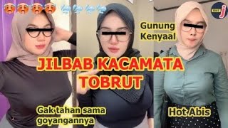 JILBAB TOBRUT KACAMATA TERHOT VIRAL [upl. by Eilssel]