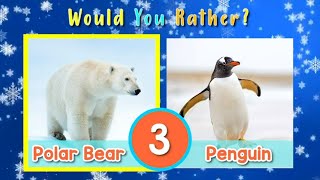 Would You Rather Winter Edition  Winter Brain Break  Indoor Recess Game  PhonicsMan Fitness [upl. by Meris]