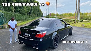 II PREND 353 Kmh en M5 V10 TURBOCOMPRESSEUR 🥵 [upl. by Kev]