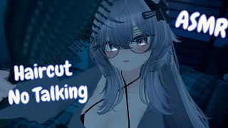 ASMR Roleplay Your Silent Friend gives you a haircut and personal attention  VRChat ASMR [upl. by Evannia]