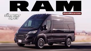 WHAT A WEIRD CAR 2024 RAM PROMASTER Review [upl. by Leziar]